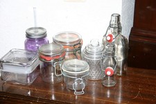 Konvolut glasdosen glasbehält gebraucht kaufen  Bergisch Gladbach