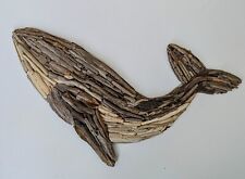 Handmade driftwood whale for sale  STAFFORD