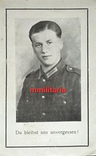 Sterbebild wwii gefreiter gebraucht kaufen  Gottmadingen