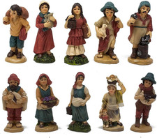 Set pastori resina usato Set pastori resina usato  Roma