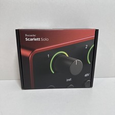 Focusrite scarlett solo d'occasion  Expédié en Belgium