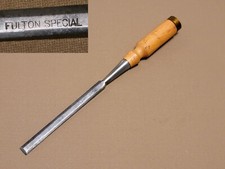Usado, Cinzel soquete madeira borda chanfrada #39 1908 - 1927 vintage FULTON Sears & Roebuck 1/2” comprar usado  Enviando para Brazil
