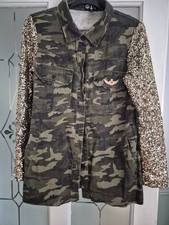 Camouflage button shirt for sale  MANCHESTER