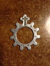 Anello vintage rosario usato  Roma