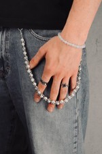 Silver pearl perlen gebraucht kaufen  Paderborn