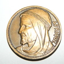 Jolie médaille afrique d'occasion  Céret