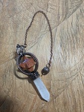 Brown crystal pendulum for sale  Westerville