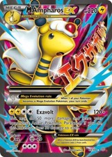Mega Ampharos EX - 88/98 - Pokemon Ancient Origins Full Art cartão ultra raro quase perfeito comprar usado  Enviando para Brazil
