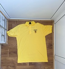 Usado, Camisa polo vintage 1999 oficial Ferrari F1 Team Racing com zíper - Amarela tamanho GG comprar usado  Enviando para Brazil