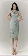 Qipao旗袍hanfu silk handmade for sale  Rockville