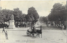 Cpa animée voyagée d'occasion Cpa animée voyagée d'occasion  Le Mans