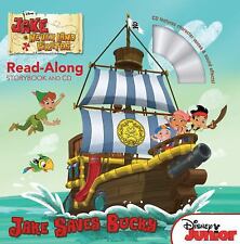 Jake and the Never Land Pirates Read-Along Storybook and CD Jake Saves Bucky comprar usado  Enviando para Brazil