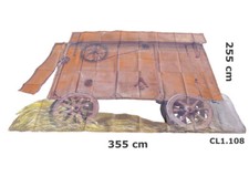 Scenografia teatrale dipinta usato Scenografia teatrale dipinta usato  Torino