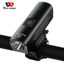 Lanterna WEST BIKING luz frontal de bicicleta 1300 lúmens LED USB recarregável comprar usado  Enviando para Brazil