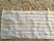Scheibengardine beige braunem gebraucht kaufen  Sonnenstein