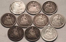 Lot seated liberty for sale  Phoenix