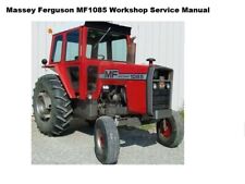 MASSEY FERGUSON MF 1085 MANUAL DE OFICINA DE TRATOR 290pg com MF1085 reparo e serviço comprar usado  Enviando para Brazil