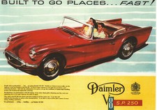 Daimler sp250 dart for sale  NEWCASTLE