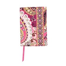 VERA BRADLEY $35 Quilted Book Bible Cover Case Pink Paisley Floral , usado comprar usado  Enviando para Brazil