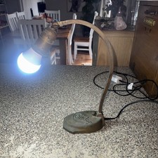 Usado, Abajur de mesa antigo CONDOR extremamente raro, publicidade?! Steampunk de latão/bronze? comprar usado  Enviando para Brazil