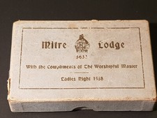 1938 masonic mitre for sale  UK