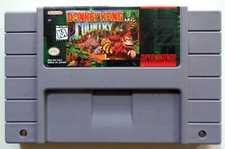 JOGO VINTAGE RETRÔ CARTUCHO SUPER NINTENDO BURRO KONG COUNTRY comprar usado  Enviando para Brazil