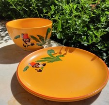 Bol assiette publicitaire d'occasion  Melun