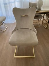 Lot chaises velours d'occasion  Malakoff
