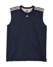 Colete Adidas Masculino Reversível Top Grande Azul Marinho AS03 comprar usado  Enviando para Brazil