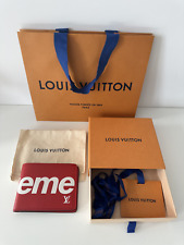 Używany, Portfel Louis Vuitton x Supreme na sprzedaż  PL
