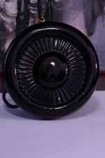 Raro Disco De Rayuela Francés / Marcador Negro De Vidrio Prensado 1940-1950 comprar usado  Enviando para Brazil