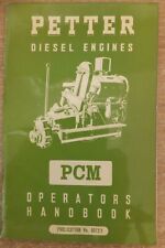 Petter pcm pcrmr for sale  BRIDPORT