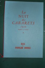 Programme nuit cabarets d'occasion Programme nuit cabarets d'occasion  Prémery