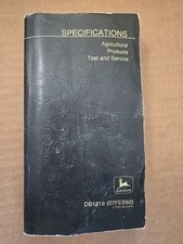 John deere specifications for sale  Danforth