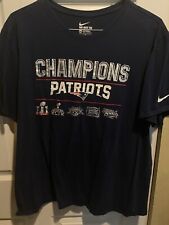 Usado, Camisa New England Patriots Nike NFL 5 veces campeones del Super Bowl logotipo talla 2Xl segunda mano  Embacar hacia Argentina