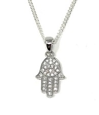 Sterling silver hamsa for sale  POTTERS BAR