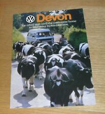 Volkswagen transporter devon for sale  FAREHAM