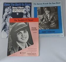 Osmonds vintage music for sale  LARKHALL