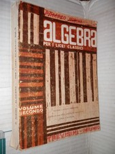 Algebra vol pompeo usato  Salerno