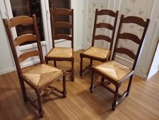 Chaises bois massif d'occasion  Grasse