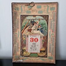 Calendrier 1909 ancien d'occasion  Nantes-