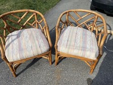 Vintage pair rattan for sale  Kunkletown