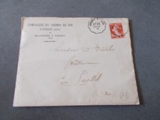 Lettre.chemin fer bellegarde d'occasion  Sainte-Maxime