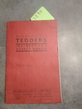Lely tedder instruction for sale  WHITCHURCH