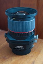 Samyang 24mm tilt for sale  ROMFORD