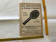 Pubblicità advertising racche usato  Varese