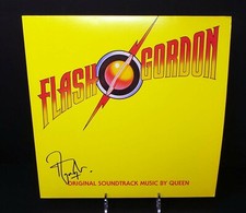 Disco de vinil assinado por Roger Taylor Queen 'Flash Gordon' álbum + certificado de autenticidade do revendedor comprar usado  Enviando para Brazil