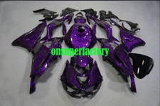 Kit de carenagem de fibra de carbono forjada roxa + tanque para 2024 2025 Kawasaki Ninja ZX-6R comprar usado  Enviando para Brazil
