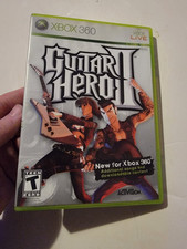 Guitar Hero 2 (Xbox 360, 2007) com estojo original testado e funcionando com manual comprar usado  Enviando para Brazil