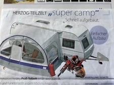 Wohnwagenvorzelt herzog super gebraucht kaufen  Berlin